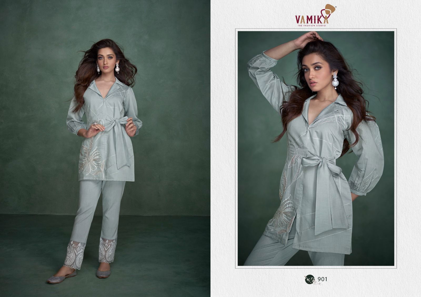 Aleena By Vamika 901 To 906 Exclusive Super Hit Cord Set Wholesalers In Delhi